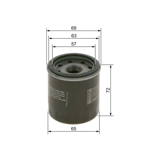 Bosch Yağ Filtresi – 09864B7061 ürün görseli