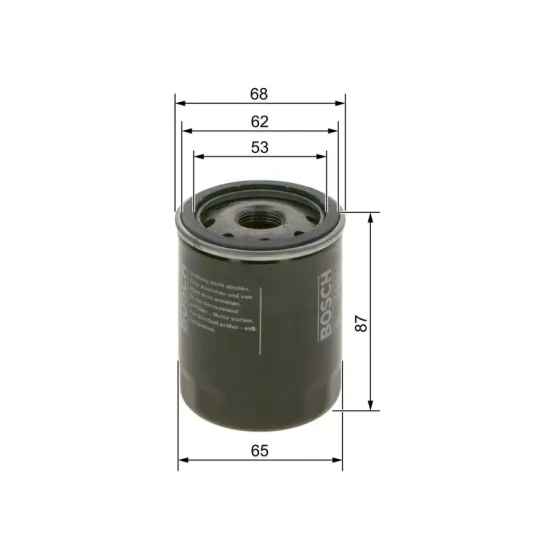 Bosch Yağ Filtresi – 09864B7065 ürün görseli