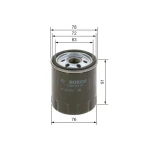 Bosch Yağ Filtresi – 0986TF0051 / OEM 71754569