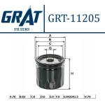 GRAT Yağ Filtresi – 11205 / OEM 152089599R