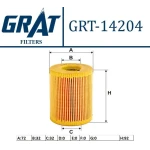 GRAT Yağ Filtresi – 14204 / OEM 650300