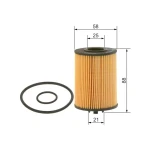 Bosch Yağ Filtresi – 1457429306 / OEM A2661840325