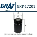 GRAT Yağ Filtresi – 17201 / OEM 978M6714B4A