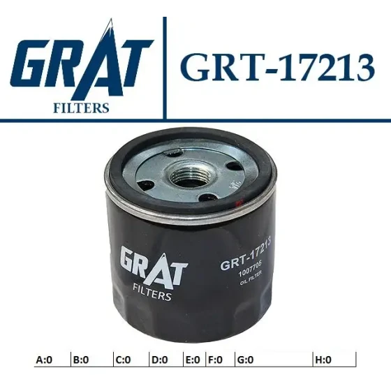 GRAT Yağ Filtresi – 17213 / OEM EM5G6714AA ürün görseli