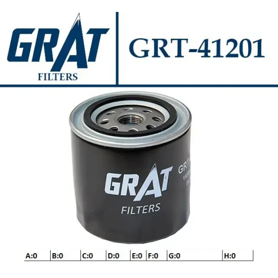 GRAT Yağ Filtresi – 41201 / OEM 15208BN30A ürün görseli