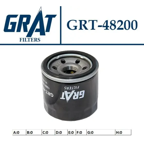 GRAT Yağ Filtresi – 48200 / OEM 25183779 ürün görseli