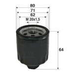 Valeo Yağ Filtresi – 586003