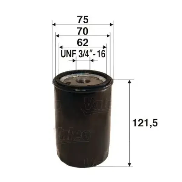 Valeo Yağ Filtresi – 586030