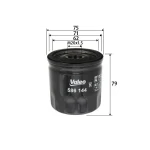 Valeo Yağ Filtresi – 586144