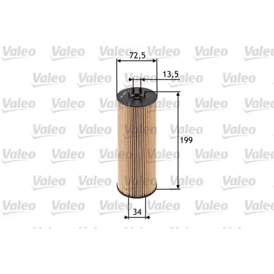 Valeo Yağ Filtresi – 586520 ürün görseli