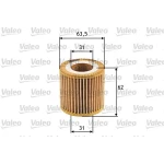 Valeo Yağ Filtresi – 586536