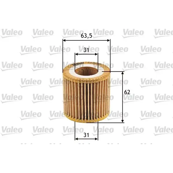 Valeo Yağ Filtresi – 586536