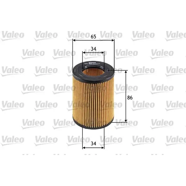 Valeo Yağ Filtresi – 586547 / OEM 2632027100