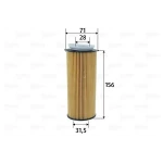 Valeo Yağ Filtresi – 586603 / OEM 11427808443
