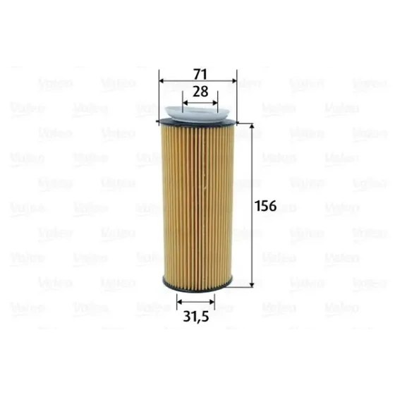 Valeo Yağ Filtresi – 586603 / OEM 11427808443 ürün görseli