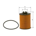Bosch Yağ Filtresi – F026407015