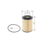 Bosch Yağ Filtresi – F026407061