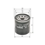 Bosch Yağ Filtresi – F026407130 / OEM 96475855