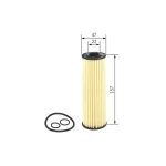 Bosch Yağ Filtresi – F026407132