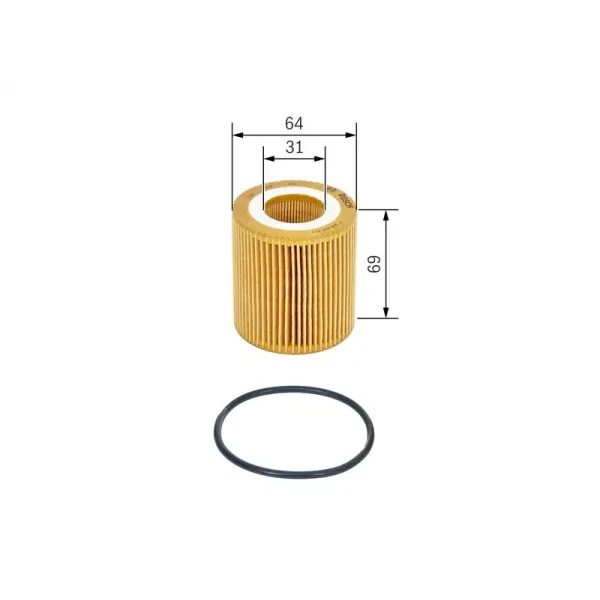 Bosch Yağ Filtresi – F026407177