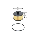 Bosch Yağ Filtresi – F026407231
