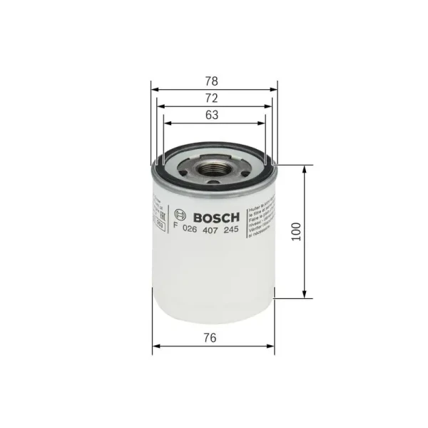 Bosch Yağ Filtresi – F026407245 / OEM GK2Q6714AA