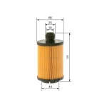 Bosch Yağ Filtresi – F026407258