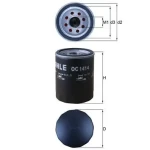 Mahle Yağ Filtresi – OC1414 / OEM GK2Q6714AA