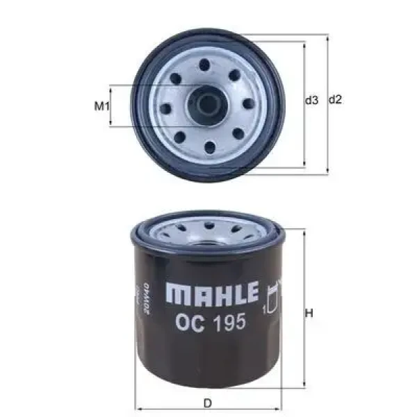 Mahle Yağ Filtresi – OC195