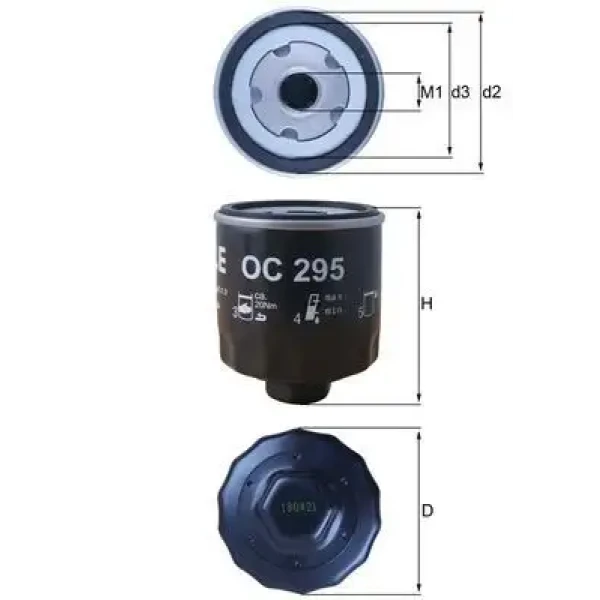 Mahle Yağ Filtresi – OC295