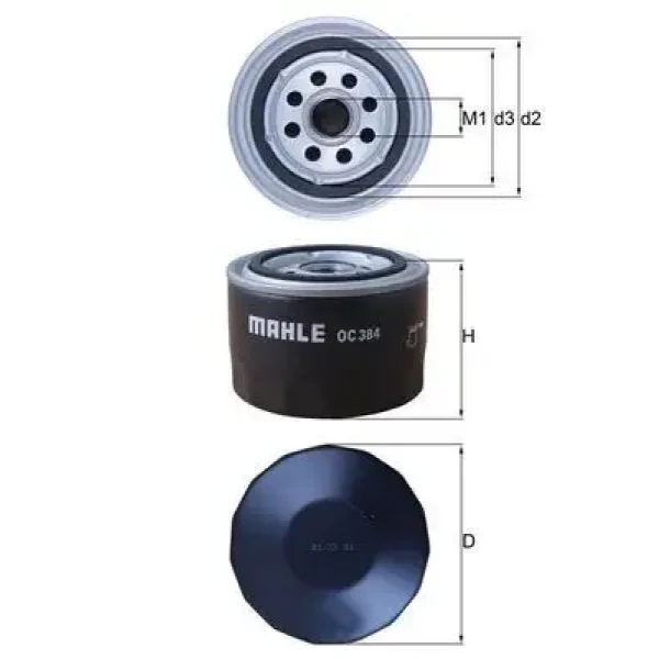 Mahle Yağ Filtresi – OC384
