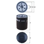 Mahle Yağ Filtresi – OC495 / OEM MR984204