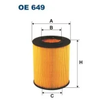 Filtron Yağ Filtresi – OE649/6