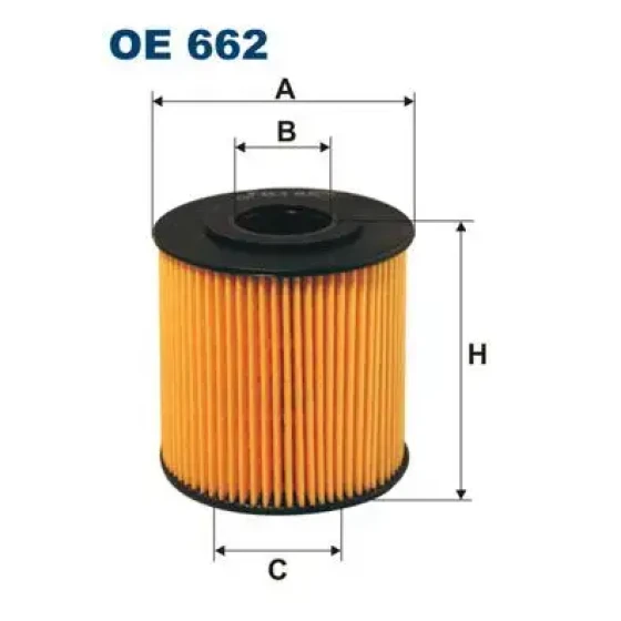Filtron Yağ Filtresi – OE662/1 ürün görseli