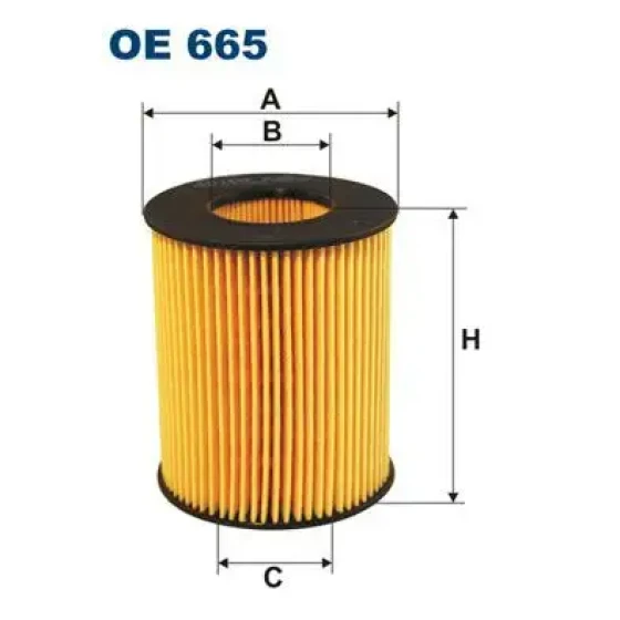 Filtron Yağ Filtresi – OE665/1 ürün görseli