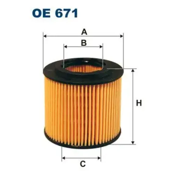 Filtron Yağ Filtresi – OE671