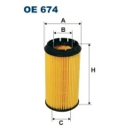 Filtron Yağ Filtresi – OE674