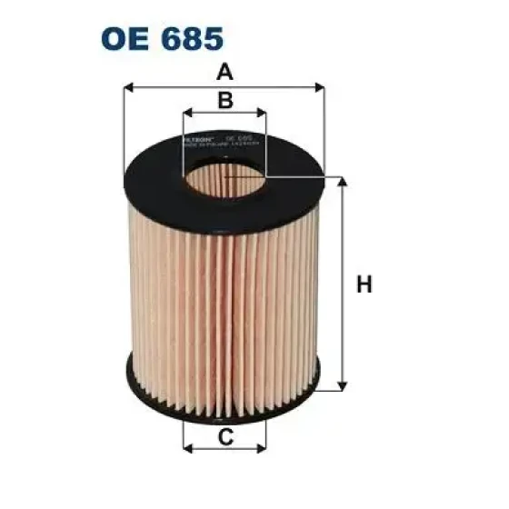 Filtron Yağ Filtresi – OE685/1 ürün görseli
