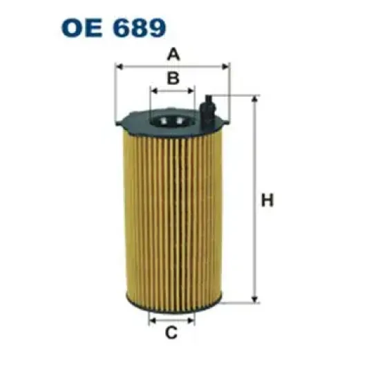 Filtron Yağ Filtresi – OE689/2 ürün görseli