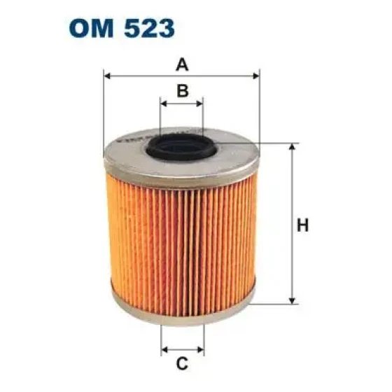 Filtron Yağ Filtresi – OM523 ürün görseli