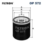 Filtron Yağ Filtresi – OP572