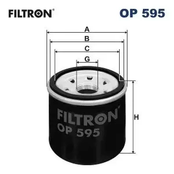 Filtron Yağ Filtresi – OP595/2