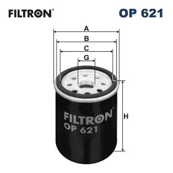 Filtron Yağ Filtresi – OP621