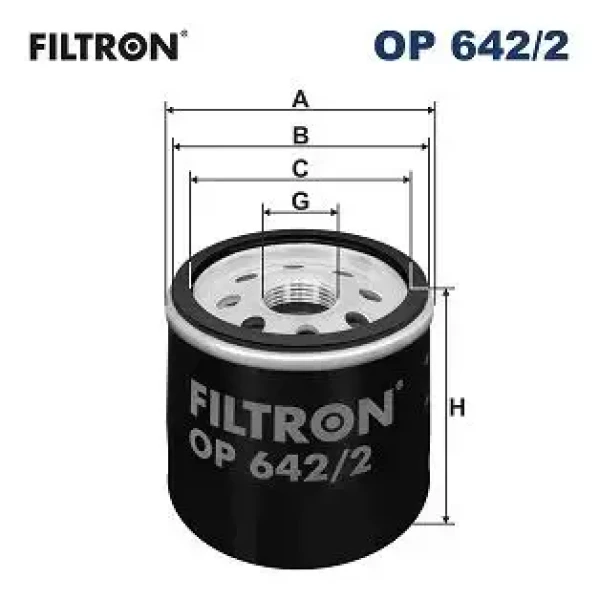 Filtron Yağ Filtresi – OP642/2