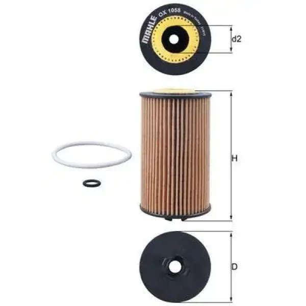 Mahle Yağ Filtresi – OX1058D