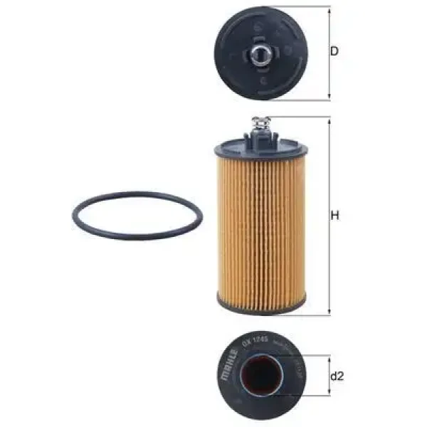 Mahle Yağ Filtresi – OX1245D / OEM 25195785