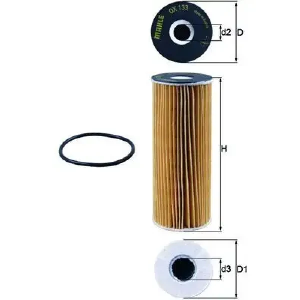 Mahle Yağ Filtresi – OX133D