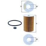 Mahle Yağ Filtresi – OX135/1D