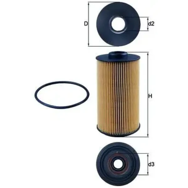 Mahle Yağ Filtresi – OX152/1D