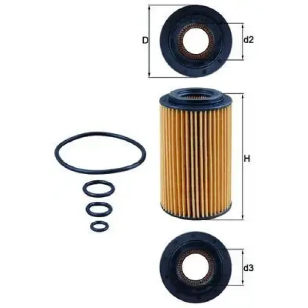Mahle Yağ Filtresi – OX153/7D